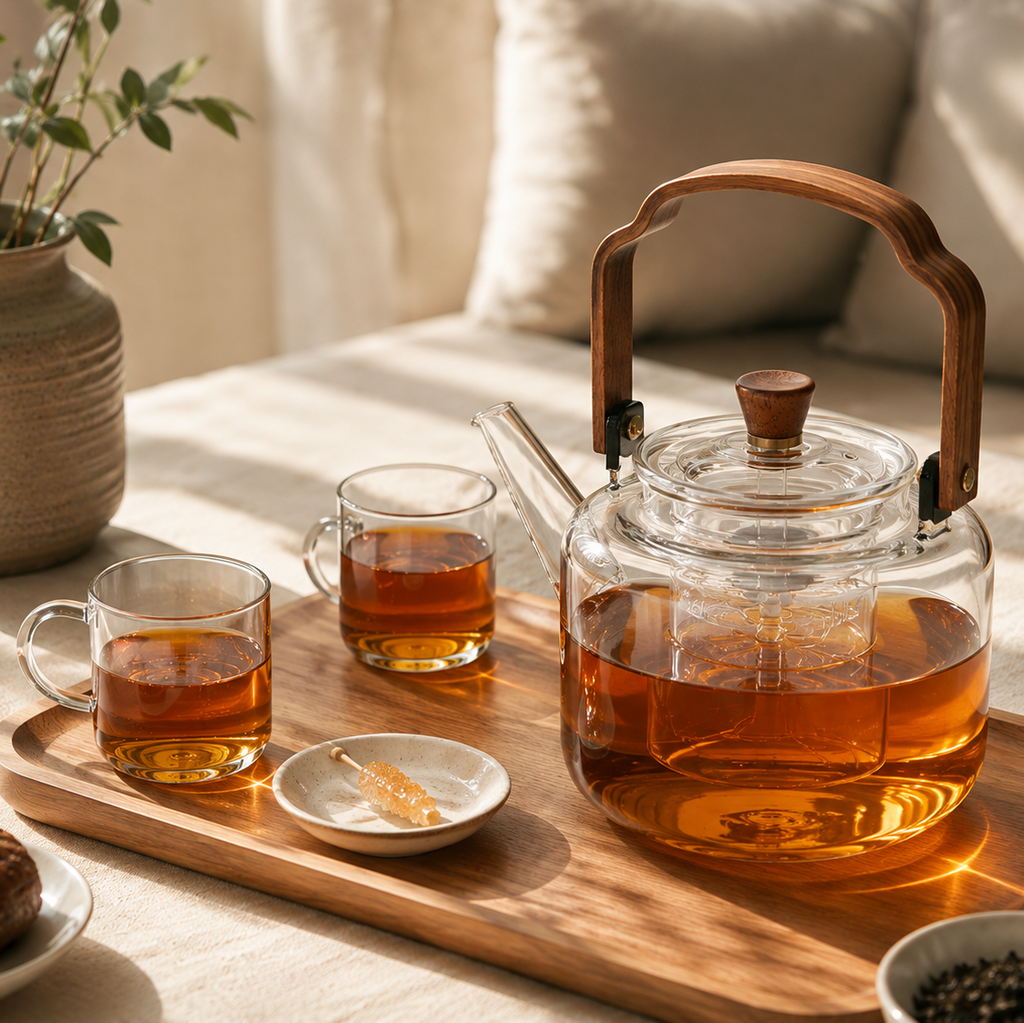 Borosilicate Glass Teapot